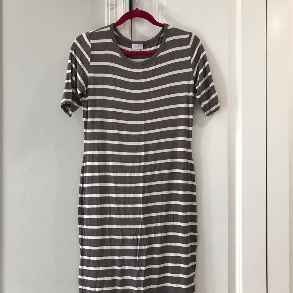 Crazy soft fitted midi dress